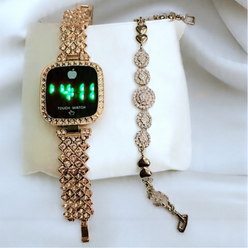 Beautiful watch with branded bracelte